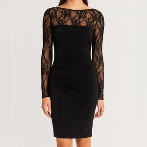 American Living Elegant‎ Black Lace Dress